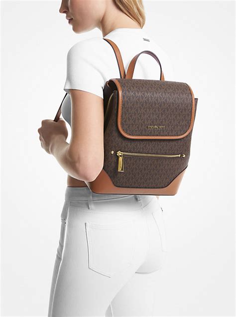 harrison backpack michael kors|Harrison Medium Logo Backpack .